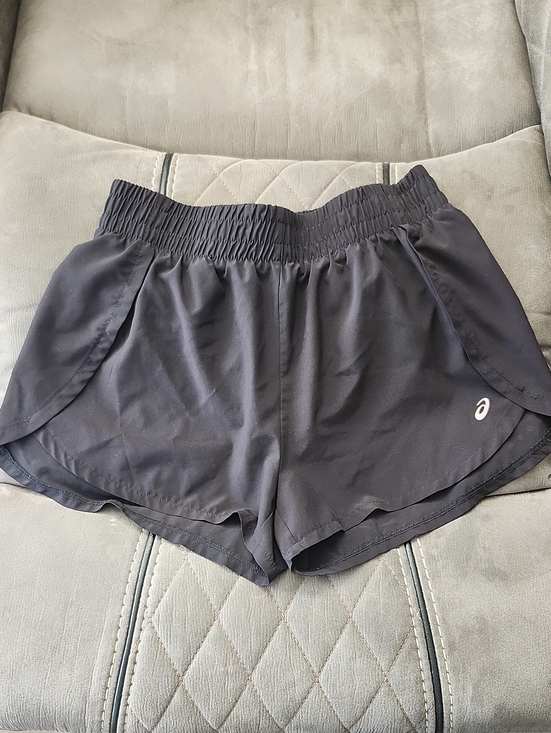 Asics Pants - ASICS Women's Black Athletic Running Shorts